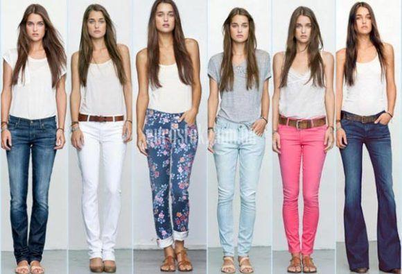 Модные джинсы